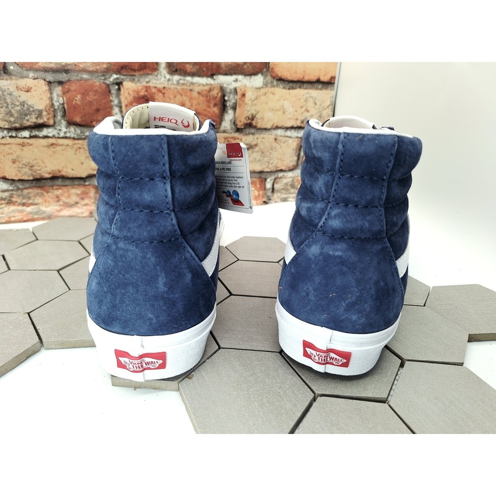 Vans Sk8-Hi Pig Suede Vintage Indigo Size US 11.5 Men New VN0007NSAHU Sneakers - Picture 7 of 11